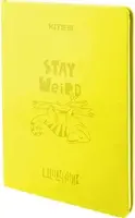 Щоденник шкільний, м'яка обкл. PU, Stay weird - 1