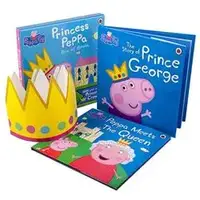 Princess Peppa Pig: x2 HB Slipcase with Crown - 1
