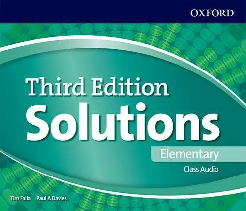 Solutions 3rd Edition Elementary Class Audio CDs (4)