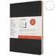 Записник Moleskine Cahier (2 шт) Subject XXL / Чорний, Бордо - 1