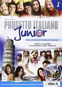 Progetto Italiano Junior 1 Libro & Quaderno + CD audio