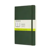 Записник Moleskine Classic середній / Нелінований Миртовий Зелений М’який - 1