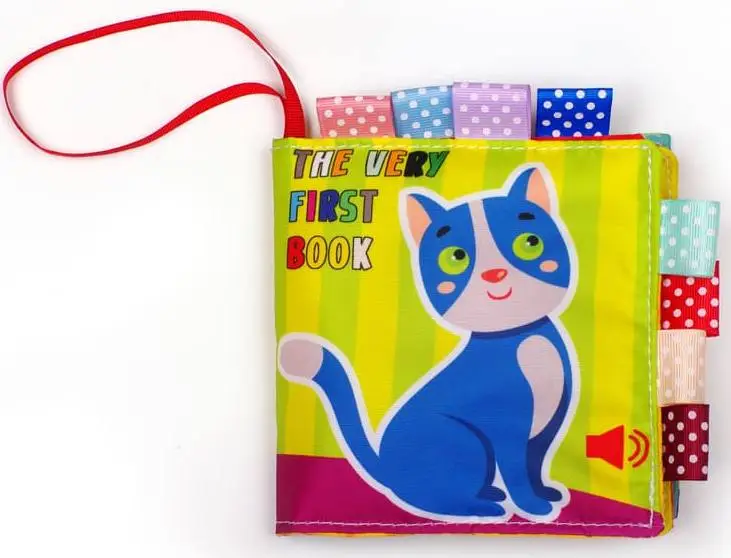 М'яка книга "Котик НЯВ- НЯВ" Англ