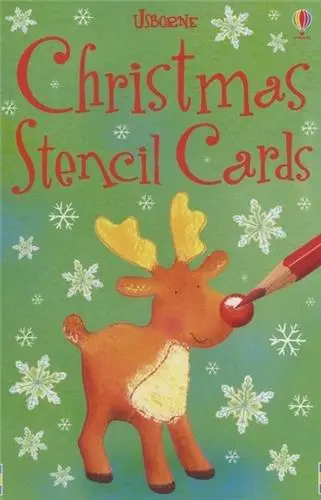 Christmas Stencil Cards