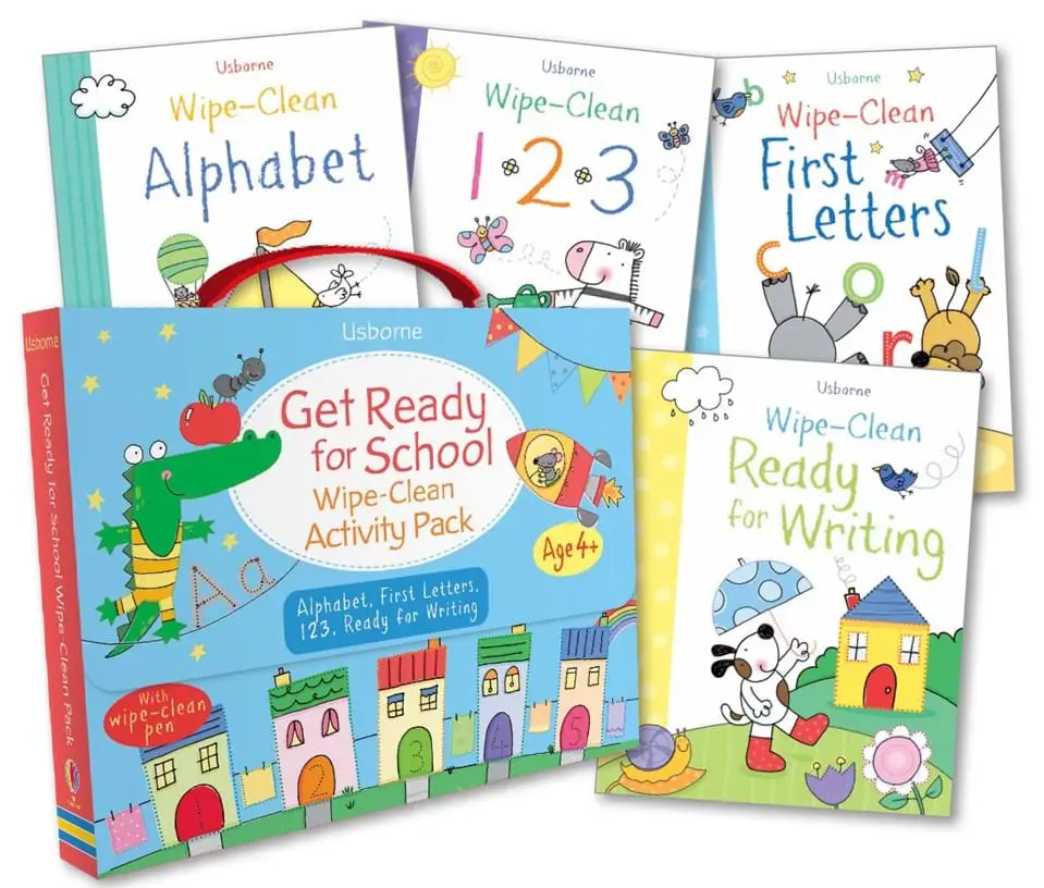 Get Ready for School: Wipe-Clean Activity Pack