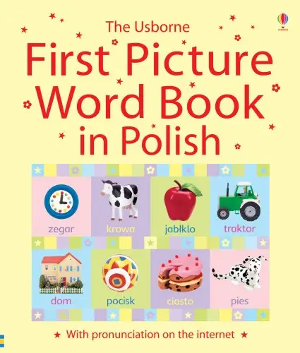 First Picture Word Book In Polish
