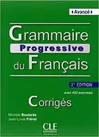 Grammaire Progressive du Francais 2e Edition Avance Corriges - 1