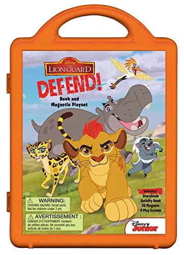 The Lion Guard Lion Guard, Defend!: Book and Magnetic...