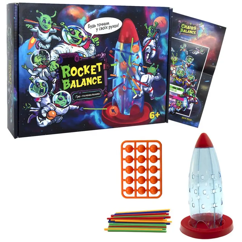 Настільна гра 30407 (укр) "Rocket Balance", в кор-ці...