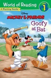 Mickey & Friends Goofy at Bat: A Rhyming Reader