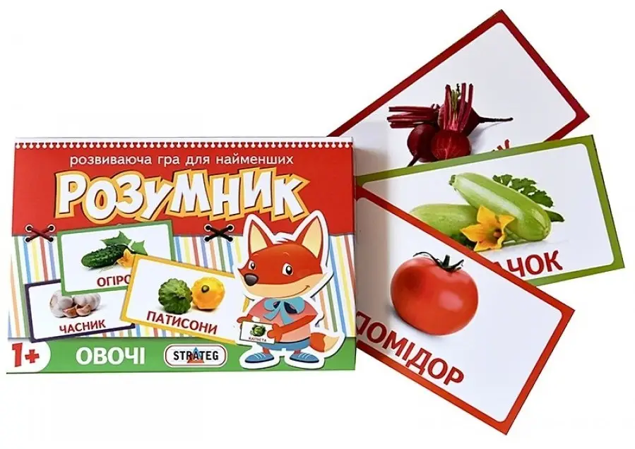 Гра 30302 (укр.) Стратег, "Розумник, серія: овочі",...