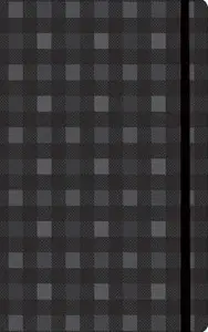 Everyday Journal: Black Plaid Essential