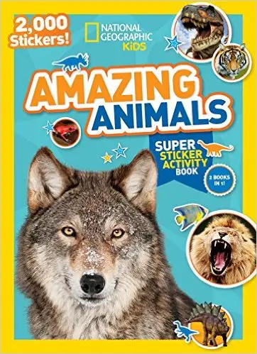 Sticker Activity Book: Amazing Animals