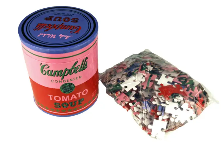 200 Piece Puzzle: Andy Warhol Campbell's Soup