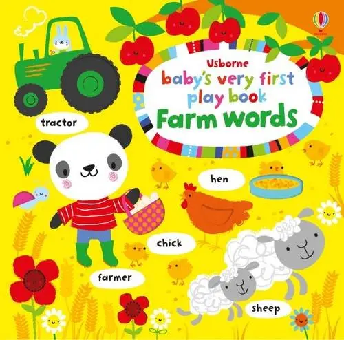 BVF Play Book Farm Words