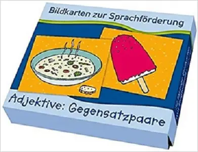 Bildkarten: Adjektive: Gegensatzpaare