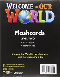 Welcome to Our World 2 Flashcards (pack of 105)