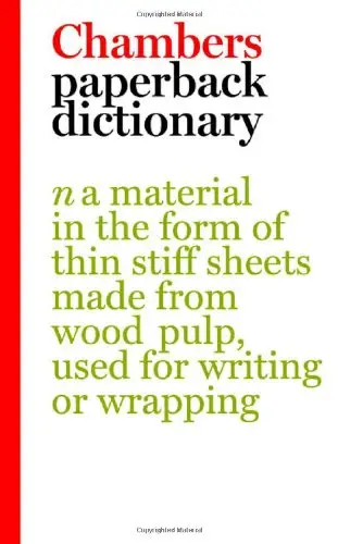 Chambers Paperback Dictionary