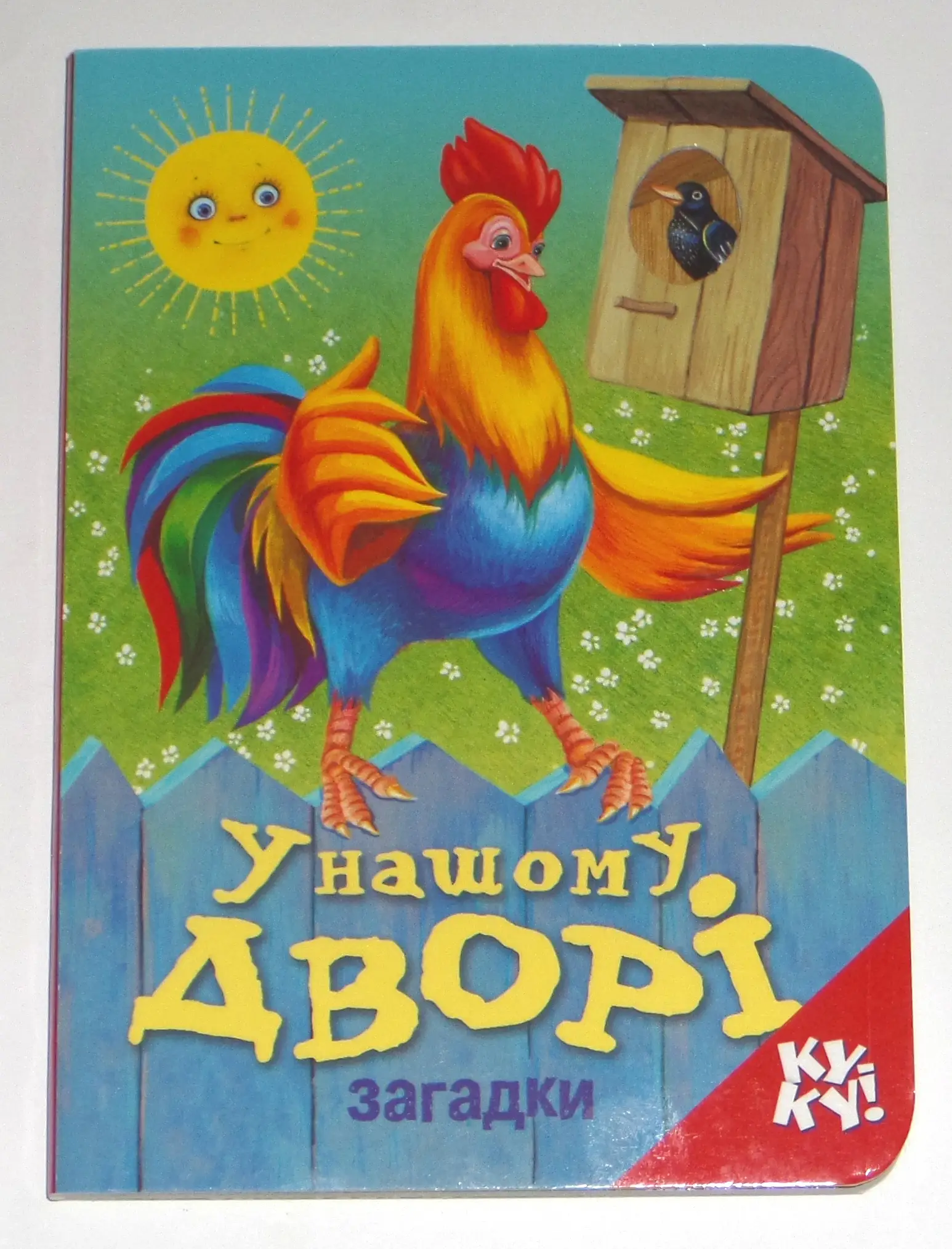 Книжка з віконцем: У нашому дворі
