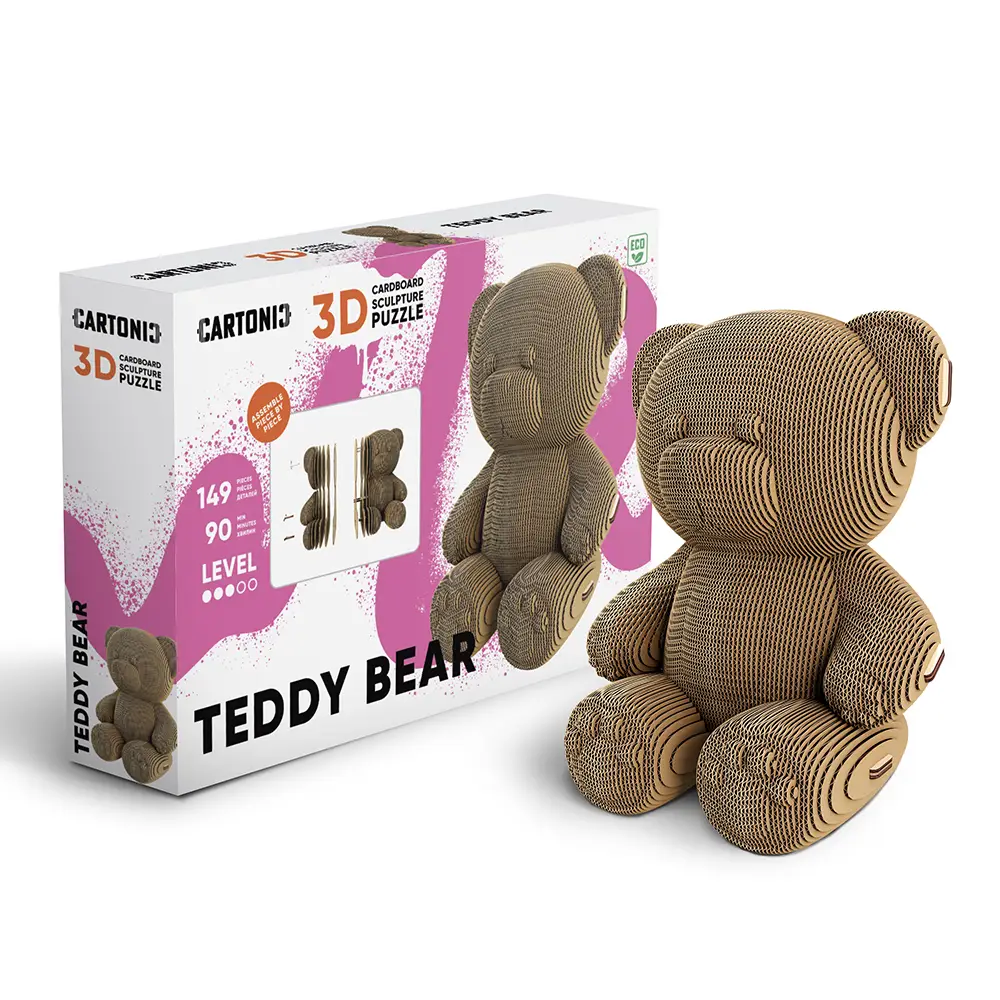 Картонний конструктор "Cartonic 3D Puzzle TEDDY BEAR"