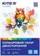 Папір кольор. двостор. (10арк/10кол), А5 Сова - 1