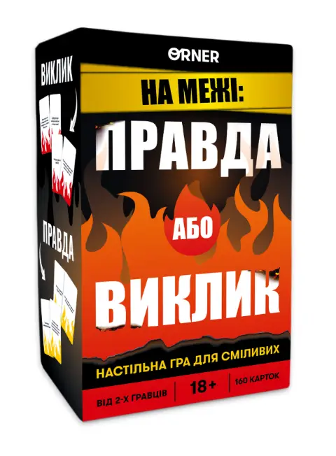 Гра для компанії "На межі: Правда або Виклик"