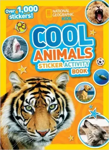 Sticker Activity Book: Cool Animals