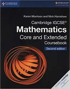 Cambridge IGCSE Mathematics 2nd Edition Core and Extended...