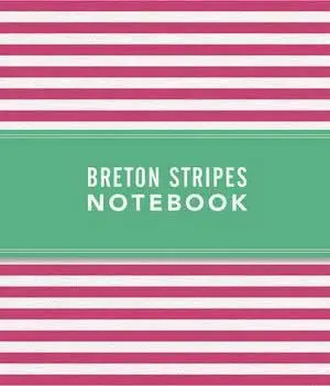 Notebook Breton Stripes Hot Pink
