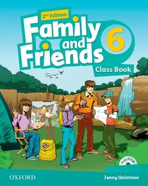 Family and Friends 2nd Edition 6 Class Book with Multi-ROM