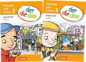der die das - 2 Arbeitsheft A/B, 2 Hefte