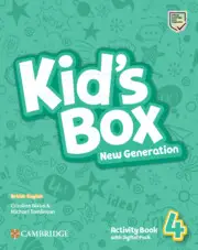 Kid's Box New Generation 4 Activity Book with Digital...