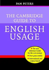 Cambridge Guide to English Usage,The [Hardcover]