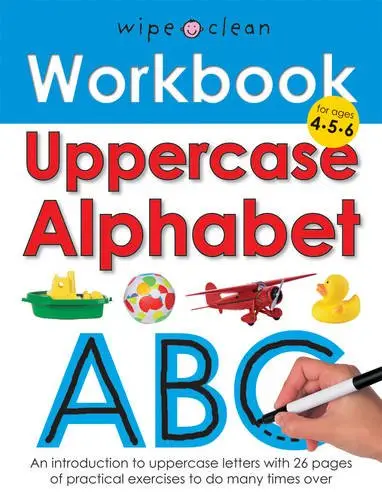Wipe-Clean Workbook: Uppercase Alphabet (Spiral-bound)