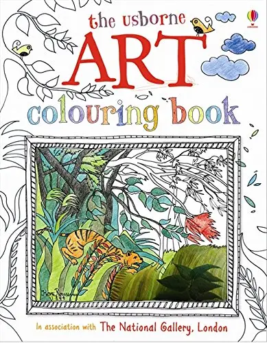 Colouring Book: Art with Stickers