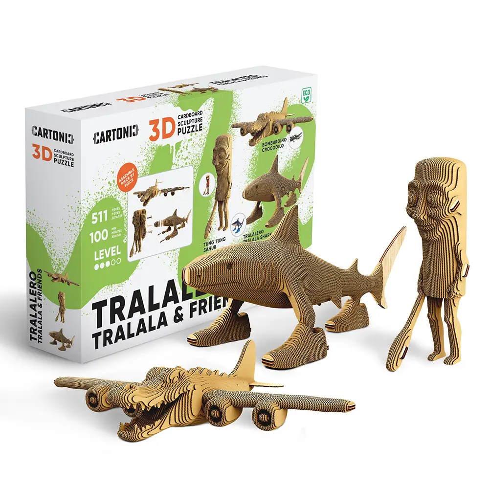 Картонний конструктор "Cartonic 3D Puzzle TRALALERO...