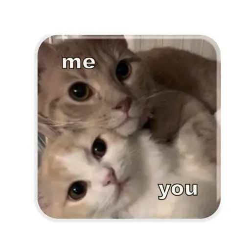 3D-стікер "Me and you"