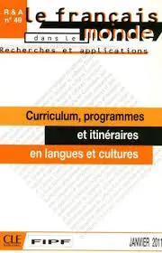 Curriculum, programmes et itine'raires en langues et...