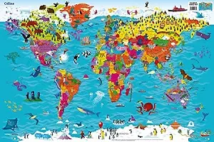 Collins Children's World Map New