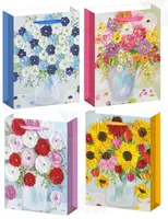 Пакет паперовий MEDIUM Flores 17,8x9,8x22,9, 210gsm, асорті - 1