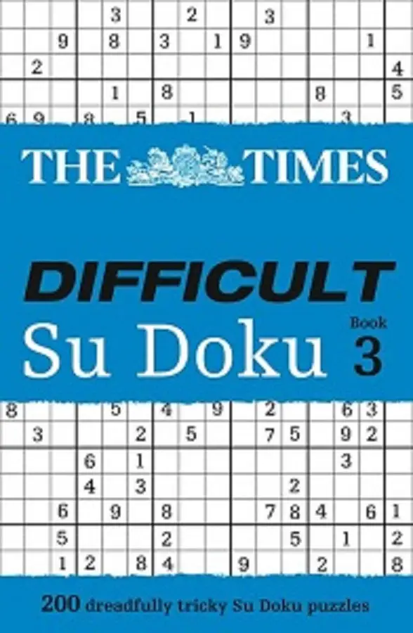 The Times Difficult Su Doku. Book3