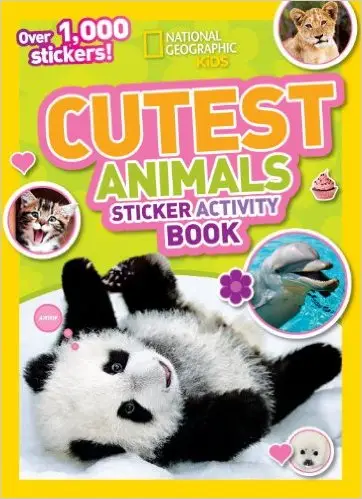 Sticker Activity Book: Cutest Animals
