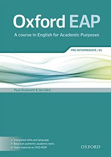 Oxford EAP Pre-Intermediate/B1 Student's Book and DVD-ROM...