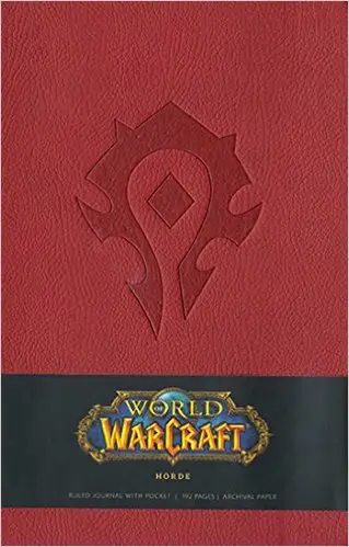 World of Warcraft Horde. Ruled Journal Large [Hardcover]