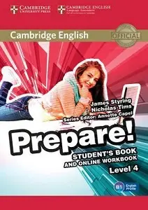 Cambridge English Prepare! Level 4 SB and online WB