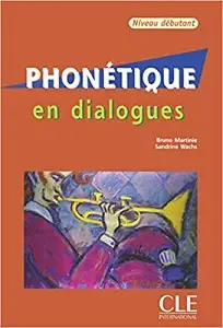 En dialogues Phonetique Debutant Livre + CD