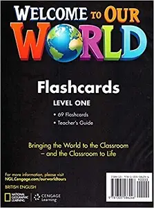Welcome to Our World 1 Flashcards (pack of 69)