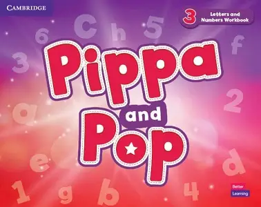 Pippa and Pop 3 Letters and Numbers Workbook British...