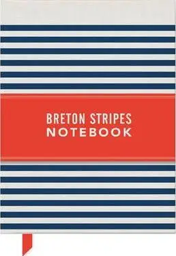 Notebook Breton Stripes Navy Blue
