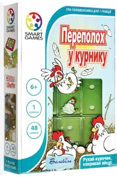Гра настільна "Переполох у курнику"